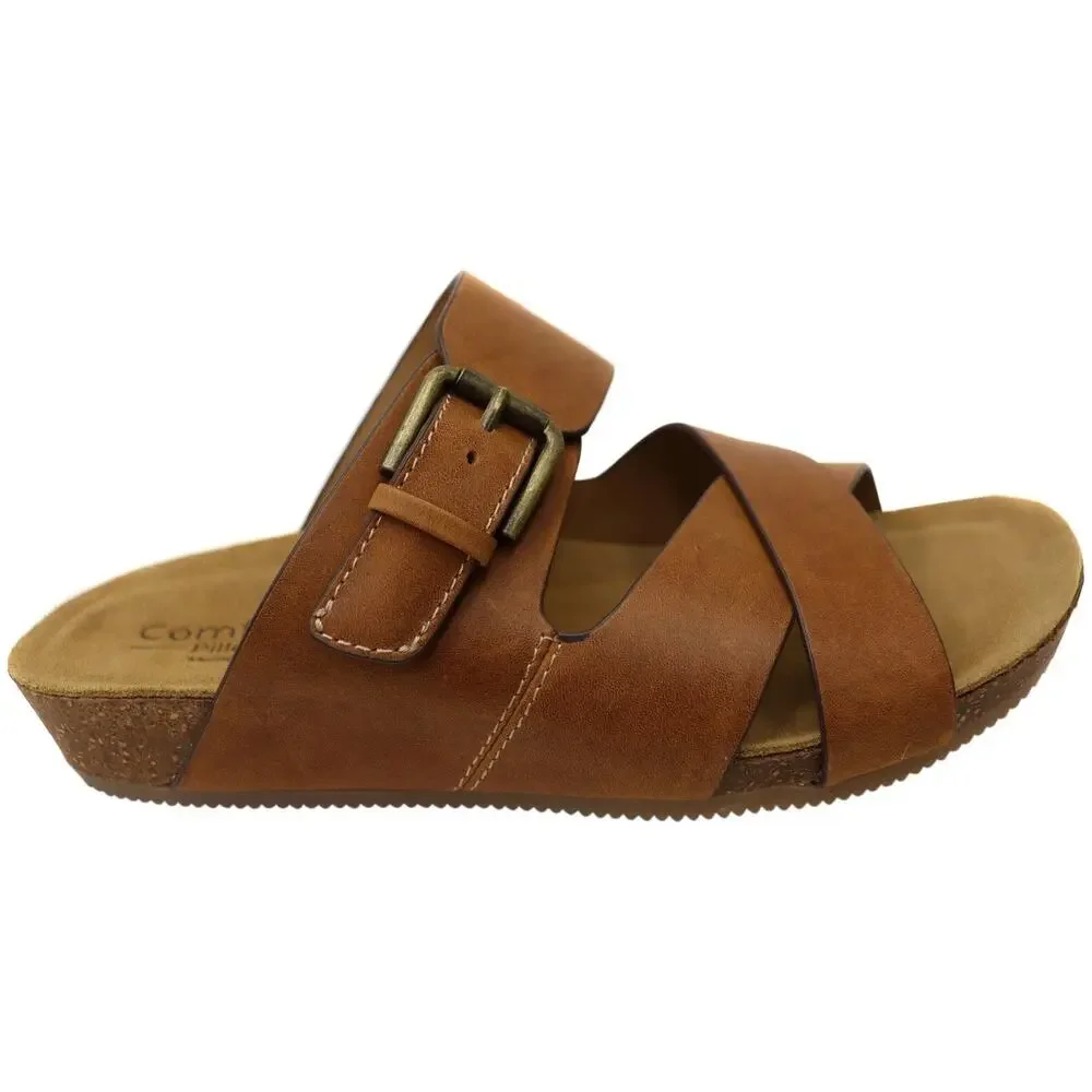 COMFORTIVA WOMENS GERVAISE GINGER TAN 10 M